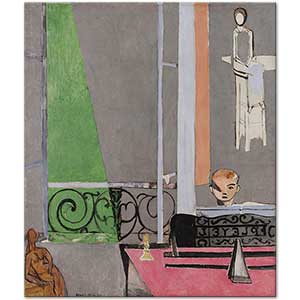 Henri Matisse Piyano Dersi Kanvas Tablo