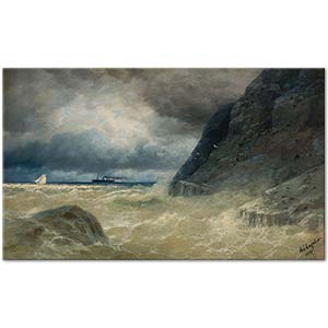 Ivan Aivazovsky Açık Deniz Kanvas Tablo