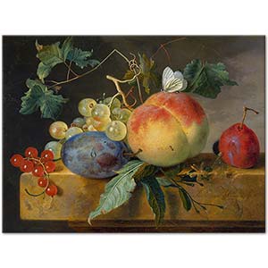 Jan van Huysum Fruit Still Life Art Print