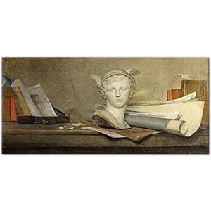 Jean Baptiste Simeon Chardin Sanatsal Malzemeler Kanvas Tablo