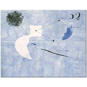 Joan Miro Siesta Kanvas Tablo