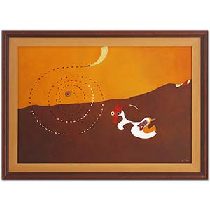 Joan Miro Tavşan Yağlı Boya Tablo
