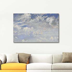 John Constable Cirrus Bulutları Kanvas Tablo