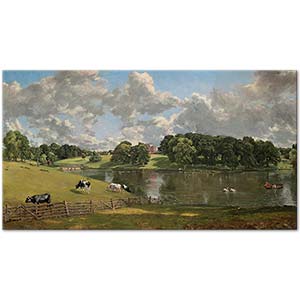 John Constable Wivenhoe Parkı Essex Kanvas Tablo