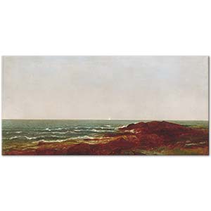 John Frederick Kensett Deniz Kanvas Tablo