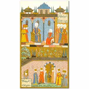 Sultan Suleyman Accepting the Barbarossa Art Print