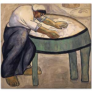 Kazimir Malevich The Washerwoman Art Print