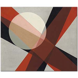 Laszlo Moholy-Nagy Composition A 19 Art Print