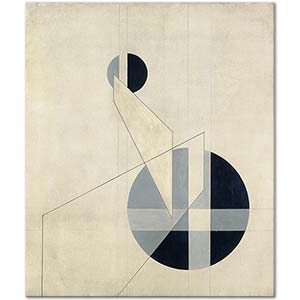 Laszlo Moholy-Nagy Composition A XX Art Print