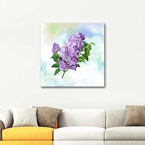 Lilac Flower Art Print