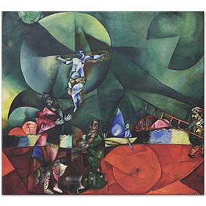 Marc Chagall Calvary Art Print