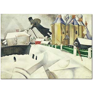 Marc Chagall Over Vitebsk Art Print