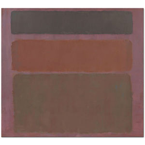 Mark Rothko No 16 Red Brown and Black Art Print