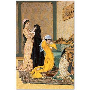 Osman Hamdi Dressed Women Art Print