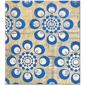 Ottoman Cloth Pattern 01 Art Print