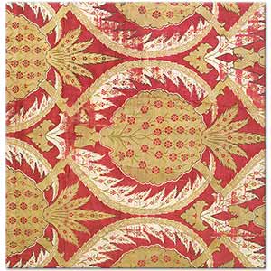 Ottoman Cloth Pattern 02 Art Print