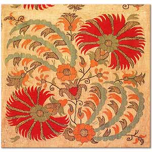 Ottoman Cloth Pattern 03 Art Print