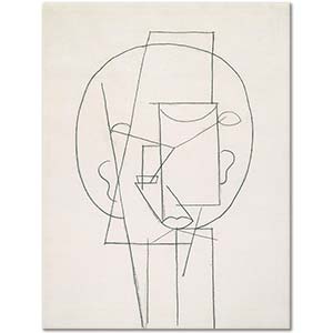 Pablo Picasso Head II Art Print