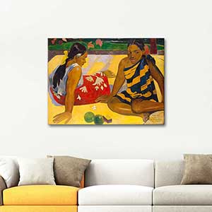 Paul Gauguin Parau Api What's News Art Print
