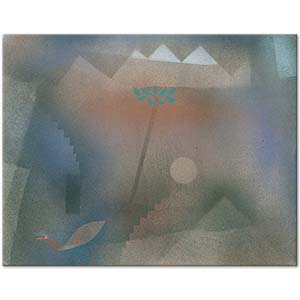 Paul Klee Gezinen Kuş Kanvas Tablo