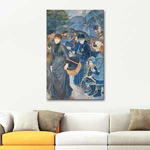Pierre Auguste Renoir The Umbrellas Art Print
