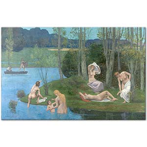 Pierre Puvis de Chavannes Summer Art Print