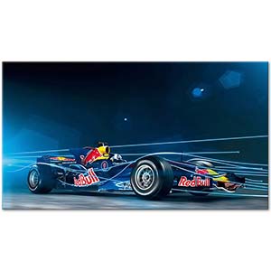 Red Bull Formula 1 Aracı Kanvas Tablo
