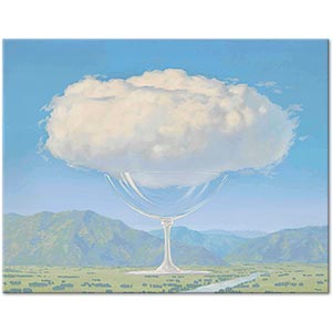 Rene Magritte Hassas Bağ Kanvas Tablo