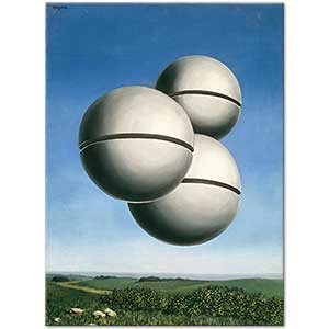 Rene Magritte Rüzgarların Sesi Kanvas Tablo