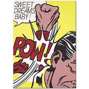 Roy Lichtenstein Sweet Dreams Baby Art Print