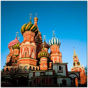 Saint Basil's Cathedral Moscow Art Print