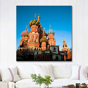 Saint Basil's Cathedral Moscow Art Print