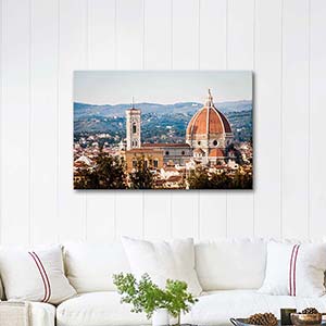 Santa Maria del Flore Cathedral Florence Art Print