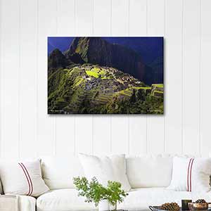 Tayfun Karabağ Machu Picchu Manzarası Kanvas Tablo
