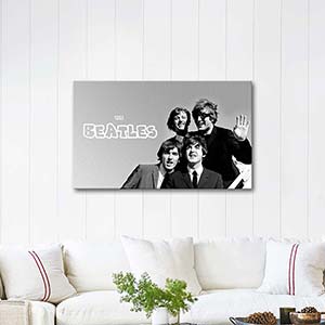 The Beatles Kanvas Tablo