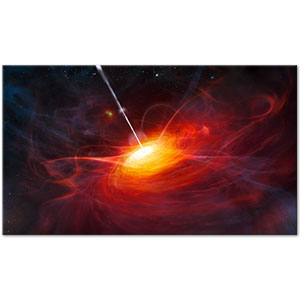 The Most Distant Quasar Art Print