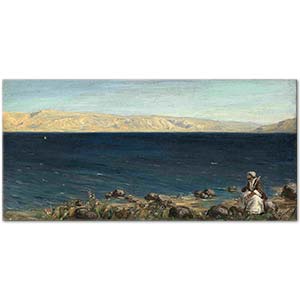Vasily Polenov The Sea of Galilee Art Print