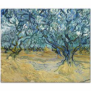 Vincent van Gogh Zeytin Bahçesi Kanvas Tablo
