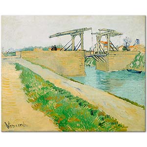 Vincent van Gogh The Langlois Bridge Art Print