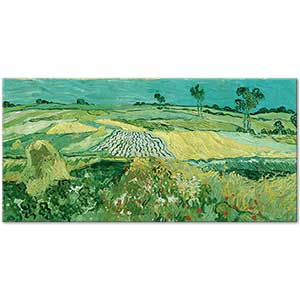 Vincent van Gogh The Plain Of Auvers Art Print