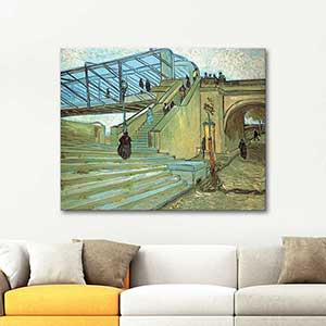 Vincent van Gogh Trinquetaille Bridge Art Print