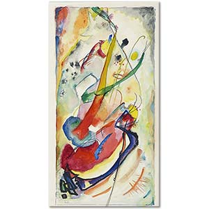 Wassily Kandinsky Draft For Panel Nr 1 For Edwin R. Campbell Art Print