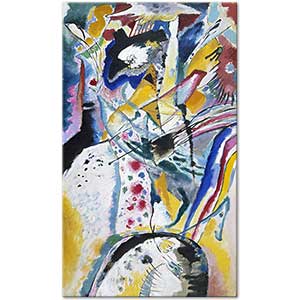 Wassily Kandinsky Large Study On A Mural For Edwin R. Campbell Art Print