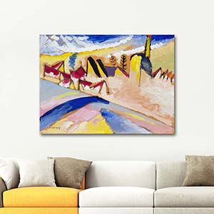 Wassily Kandinsky Study For Winter No II Art Print