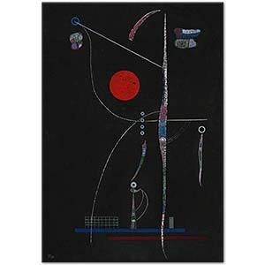 Wassily Kandinsky The Red Accent Art Print
