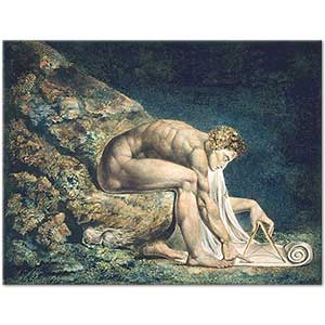 William Blake Newton Art Print