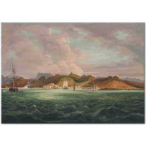 William Hodges Port Louis Mauritius Art Print