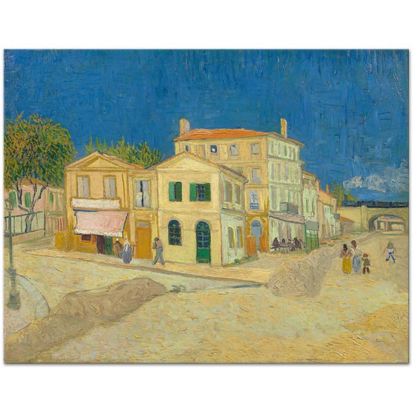 Vincent van Gogh The Yellow House Art Print