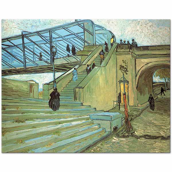 Vincent van Gogh Trinquetaille Bridge Art Print