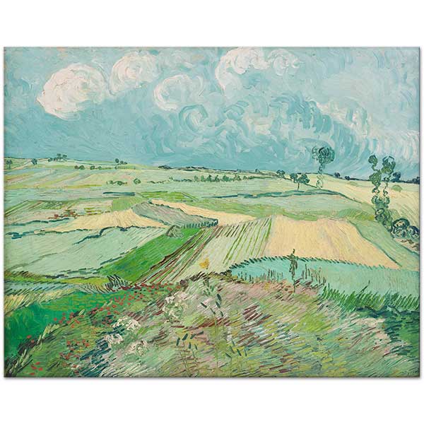 Vincent van Gogh Wheat Fields After The Rain Auvers Art Print
